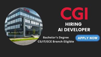 CGI AI Developer recruitment 2025 eligibility salary