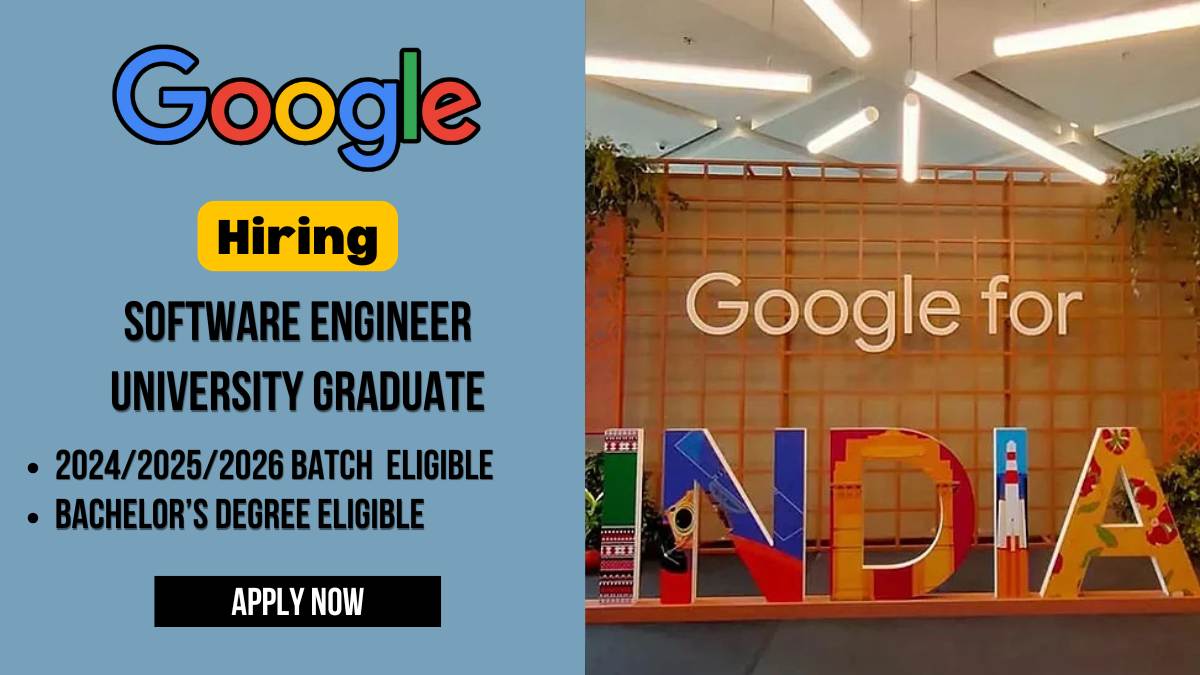 Google Software Engineer, University Graduate, 2026