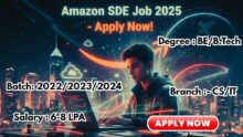 Amazon Hiring Software Dev Engineer 2025