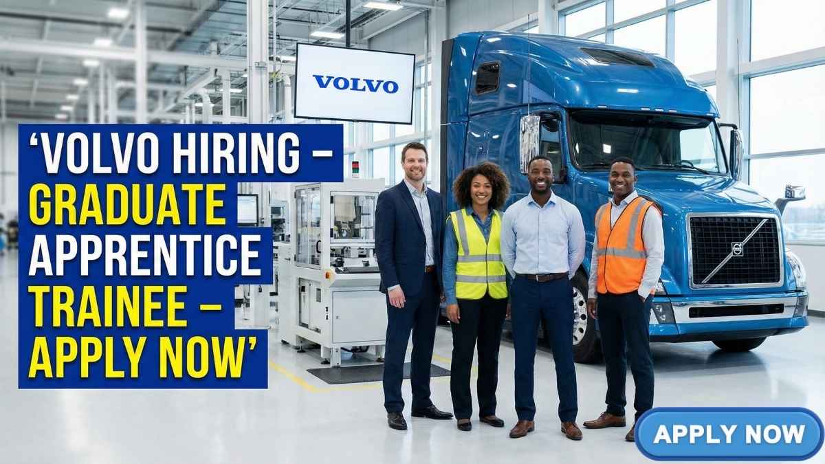 Volvo graduate apprenticeship trainee 2025