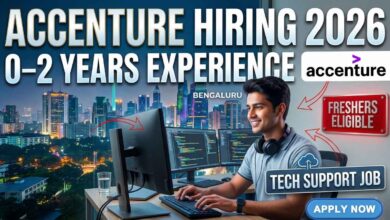 Accenture Hiring Application Tech Support Practitioner
