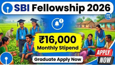 SBI Youth for India Fellowship 2026-27