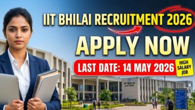 IIT Bhilai Recruitment 2026