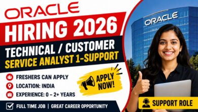 Oracle hiring analyst 2026